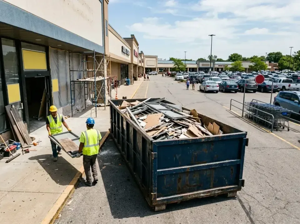 retail-store-renovation-debris-003 — frequently asked questions, Roll-off Dumpster Rentals in Millvale, PA